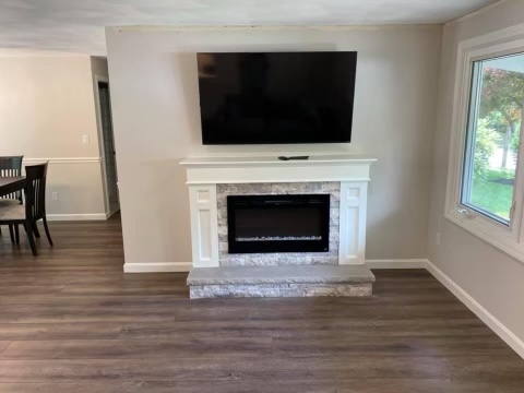 Remodeled Fireplace
